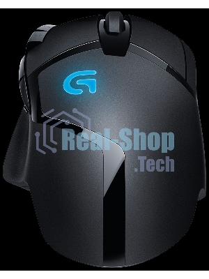 Мышь проводная Logitech G402 Hyperion Fury, черный, 4000 dpi, USB, кнопки - 8
