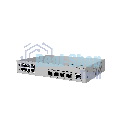 Коммутатор Huawei S220-8T4S (L2+, 8*10/100/1000BASE-T ports, 4*GE SFP ports, built-in AC power)