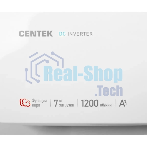 Стиральная машина Centek CT-1921 белый, загрузка фронтальная 7 кг, 1200 об/мин., класс: А+++