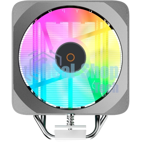 Кулер для процессора Ocypus Delta A40 EX BK ARGB, 120мм ARGB FAN, 4 HEAT PIPES, 4-PIN PWM, 500-1800 RPM, 29DBA, HYDRO BEARING, LGA115X/1200/1700/18XX, AM4/AM5