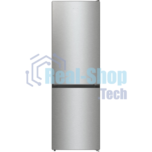 Холодильник Gorenje NRKE62XL серебристый металлик двухкамерный 203/99л морозилка снизу, No Frost