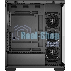 Компьютерный корпус Deepcool CG580 4F V2 без БП, боковое окно (панорама), 4x120мм ARGB PWM вентилятора, черный, ATX (R-CG580-BKADA4-G-2)