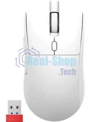 Мышь беспроводная/проводная Defender Stone GM-551 белый, 7200 dpi, радиоканал, Bluetooth, USB, кнопки - 7
