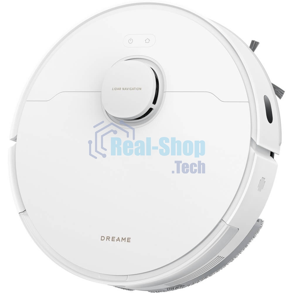 Робот-пылесос Dreame Bot D20 Plus белый, 5200 мАч Li-Ion, уборка сухая/влажная, пылесборник контейнер 0.5 л