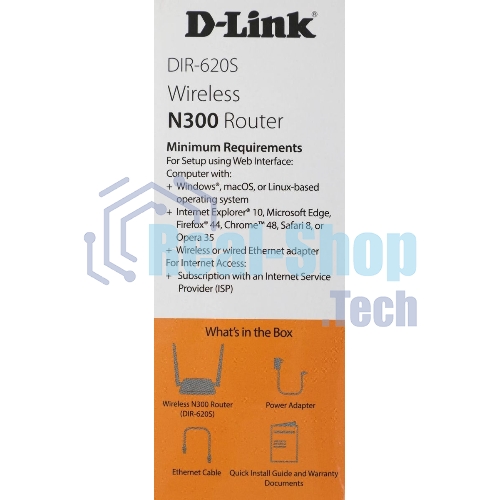 Роутер беспроводной D-Link DIR-620S/RU/B1A N300 черный