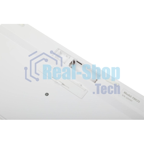 Комплект клавиатура+мышь A4Tech FStyler FB2535C беспроводной, USB + Bluetooth, 2000 DPI, белый