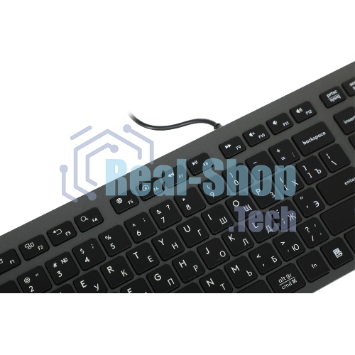 Клавиатура проводная A4Tech Fstyler FX50, USB, серый