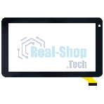 Сенсорное стекло (тачскрин) для Prestigio SmartKids 3997, черное