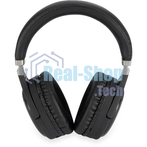 Беспроводные/проводные наушники Digma BT-16 черный, накладные, Bluetooth + проводной, складная конструкция, до 10 ч