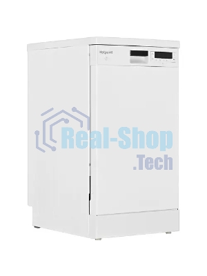 Посудомоечная машина HOTPOINT HFS 1C57, белый, 44.8 см, 10 компл., 49 дБ, класс A