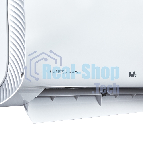 Внутренний блок сплит-системы Ballu iGreen Pro DC BSAGI/in-07HN8 инвертор, 7800 BTU, 23 м², 22.5 дБ, охлаждение, обогрев, осушение, белый