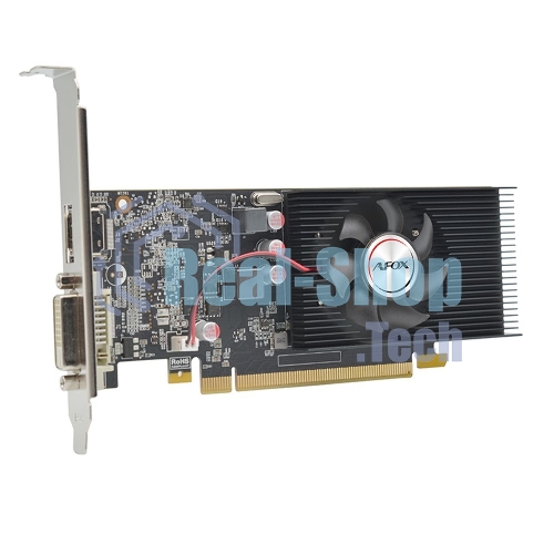 Видеокарта GT1030 2Gb GDDR5 64BIT DVI HDMI LP SINGLE FAN RETAIL (780087)