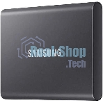 Внешний SSD Samsung T7 Shield, 4TB, USB 3.2 Gen 2 Type-C, R/W 1050/1000, черный