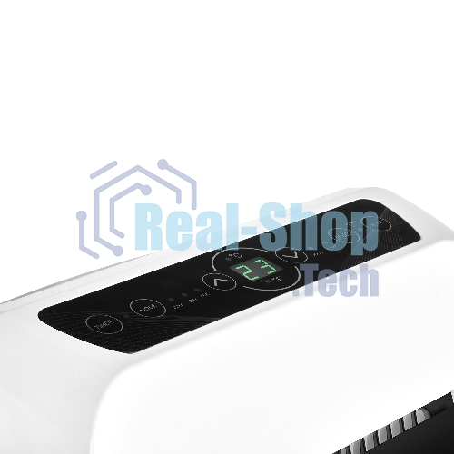 Кондиционер мобильный Ballu Aura BPAC-07 CP/N1_24Y 7000 BTU, 18 м², 47 дБ, охлаждение, осушение, белый