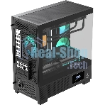 Компьютерный корпус AeroCool/Formula V Line Crystal E1M Black, MATX, USB3.0*2, Switch Display Panel