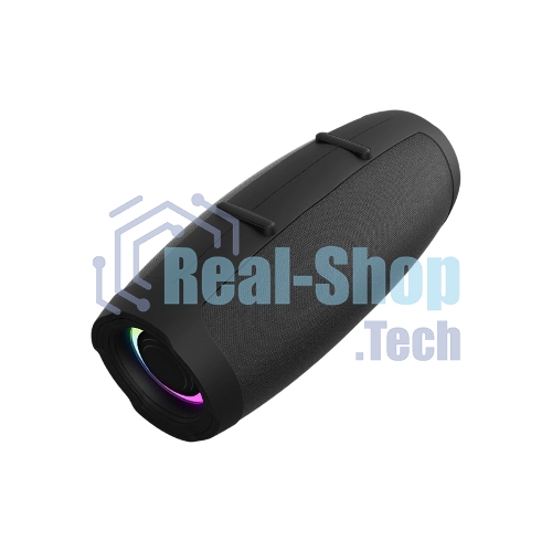 Колонка портативная Ural Молния Тренд черный 180W 1.1 BT/3.5Jack/USB-C 10м 4500mAh (без.бат)