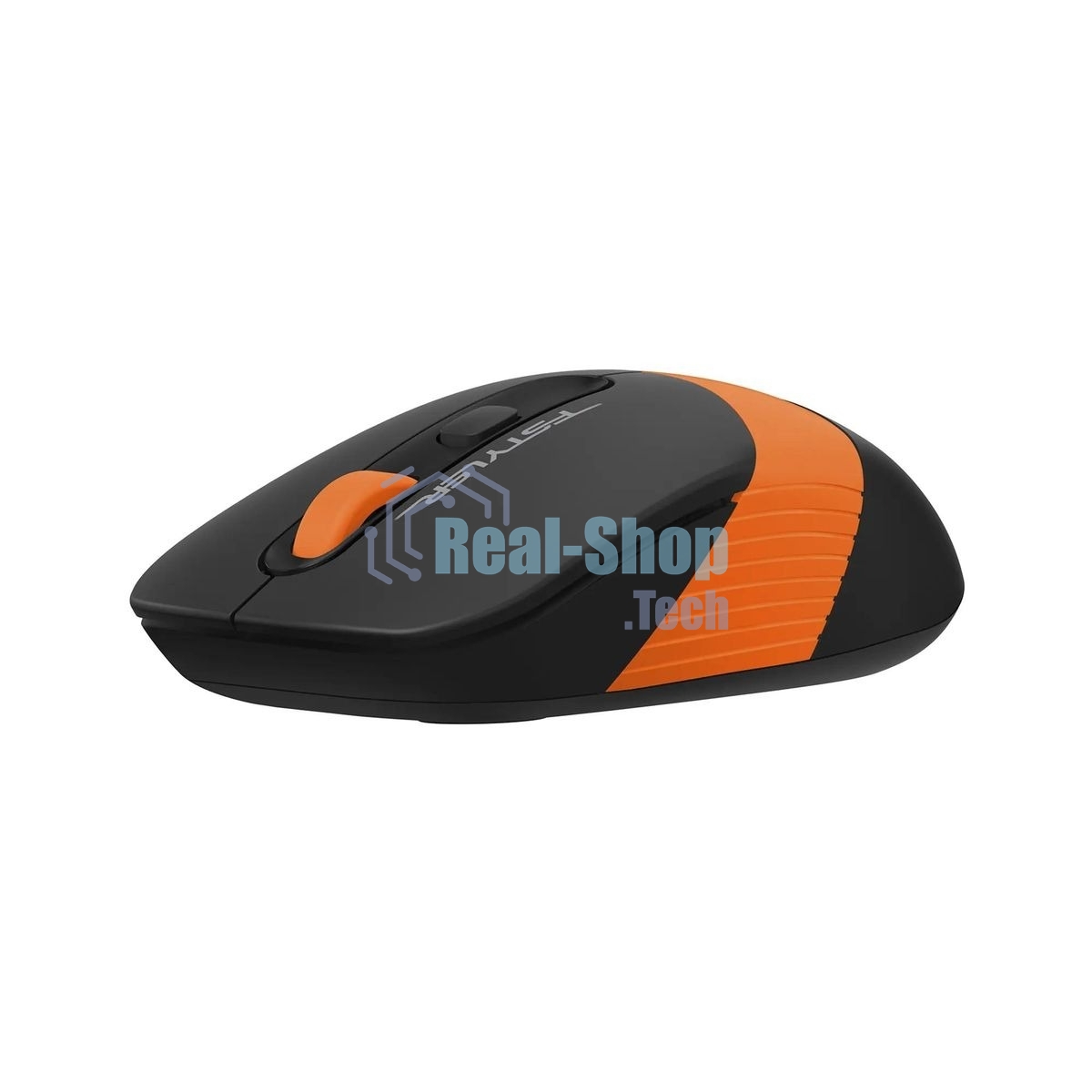 Мышь беспроводная A4Tech Fstyler FG10 черный/оранжевый, 2000 dpi, радиоканал, USB, кнопки - 4