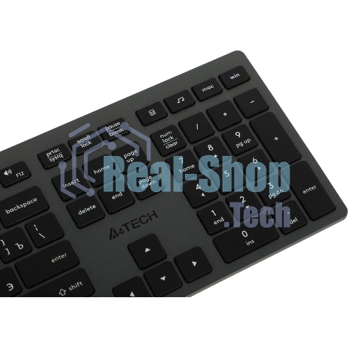 Клавиатура проводная A4Tech Fstyler FX50, USB, серый