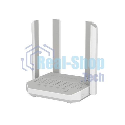 Маршрутизатор Netcraze Challenger Мультигигабитный интернет-центр с Mesh Wi-Fi 6 AX3000, 2 портами 2.5 Gigabit Ethernet и переключателем режима роутер/ретранслятор