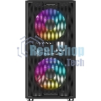 Корпус SAMA S30, Mini-Tower, чёрный, 2 x 140 мм, 1 x 120 мм