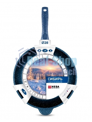 Сковорода НЕВА МЕТАЛЛ ПОСУДА 2428 28 
