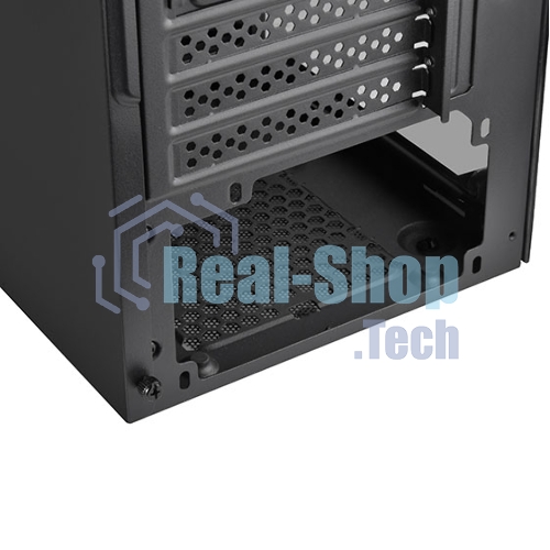 Компьютерный корпус Silverstone SST-PS15B-PRO Precision Mini Tower Micro ATX Computer Case, tempered glass, 2x 120мм ARGb, 1x ARGb Controller, black