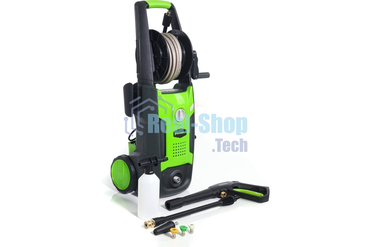 Мойка высокого давления GreenWorks GPWG4II 130 bar электрическая (5106507)