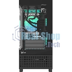 Компьютерный корпус AeroCool/Formula V Line Crystal E1M Black, MATX, USB3.0*2, Switch Display Panel