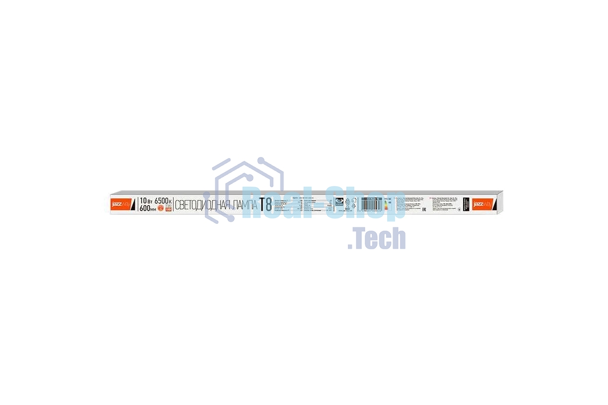 Лампа светодиодная JazzWay PLED T8-600GL 10Вт линейная 6500К холодный белый G13 800лм 220-240В