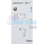 Мышь беспроводная Logitech Pebble M350 белый, 1000 dpi, радиоканал, Bluetooth, USB, кнопки - 3