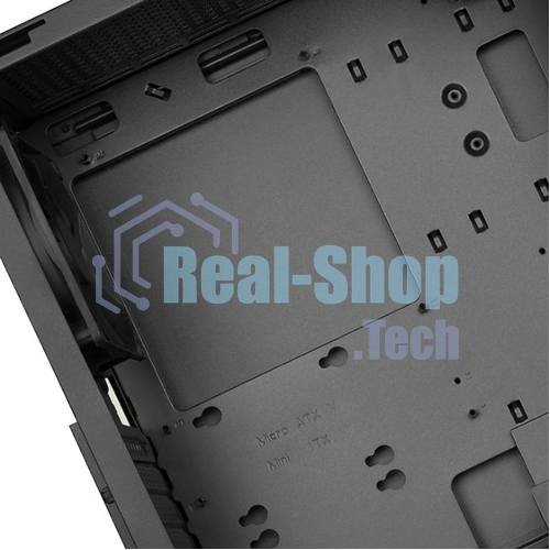 Компьютерный корпус Silverstone SST-PS15B-PRO Precision Mini Tower Micro ATX Computer Case, tempered glass, 2x 120мм ARGb, 1x ARGb Controller, black