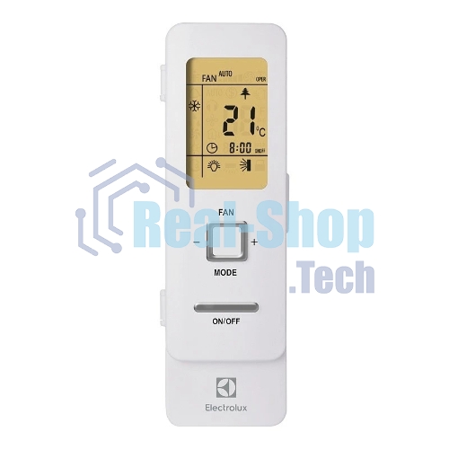 Внутренний блок сплит-системы Electrolux EACS/I-24HVI/N8_21Y/in инвертор, 24000 BTU, 70 м², 35 дБ, охлаждение, обогрев, осушение, белый
