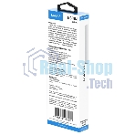 Кабель Maxvi MC-19M black, USB-A - microUSB, 2.4A, LED ток макс. нагрузки 2.4А, макс. напряжение 5V; стандарт USB 2.0; длина кабеля 1.5м, нейлоновая оплетка, металлические корпуса разъемов,LED подсветка, цвет: черный