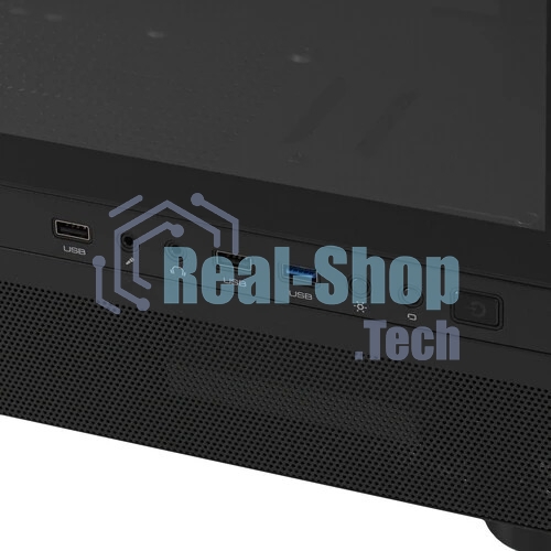 Компьютерный корпус PCCooler IE200 BK, Tempered Glass Full Tower, черный, TG, SPCC, 1x120мм ARGb E-ATX, ATX, mATX, mITX 180/380/220мм 4x2.5