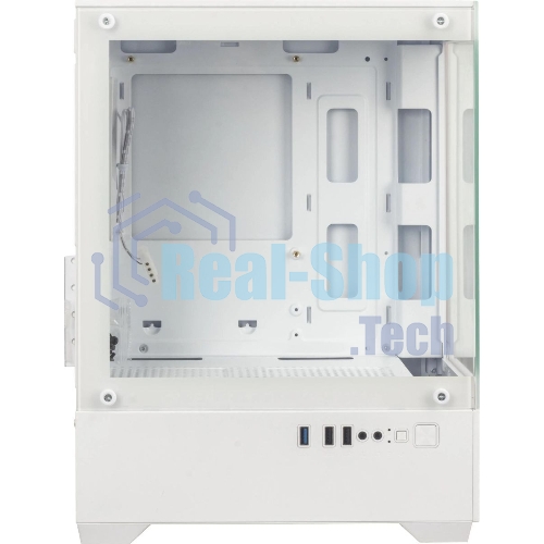 Компьютерный корпус Accord ACC-ZCU2W белый без БП mATX 1x120мм 1xUSB 3.0 1xUSB3.1 audio
