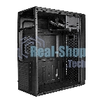 Компьютерный корпус Miditower ExeGate AA-442U2-UNS350 (ATX, БП UNS350 с вент. 12см, 1хUSB+2хUSB 3.0, аудио, черный)