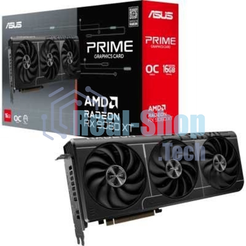 Видеокарта ASUS PRIME-RX9060XT-O16G