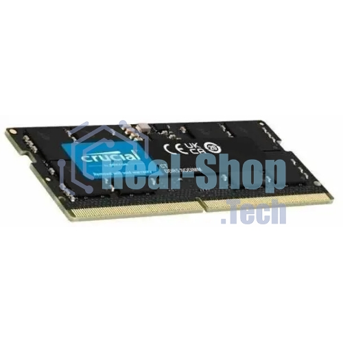 Оперативная память Crucial, DDR5, 16GB (1x16 GB), 4800 MHz, CL40, SO-DIMM