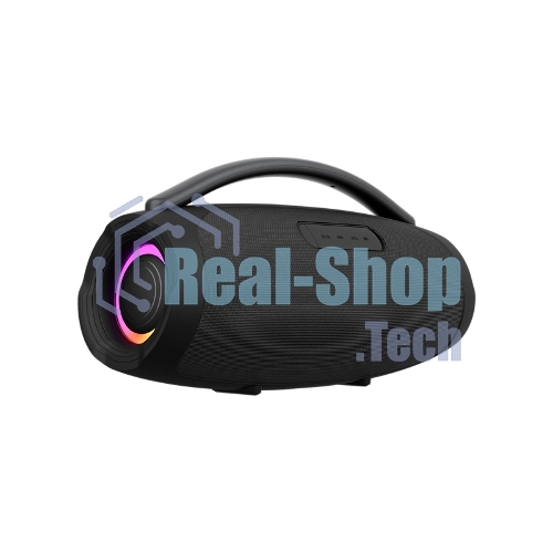 Колонка портативная Ural Молния Тренд черный 180W 1.1 BT/3.5Jack/USB-C 10м 4500mAh (без.бат)