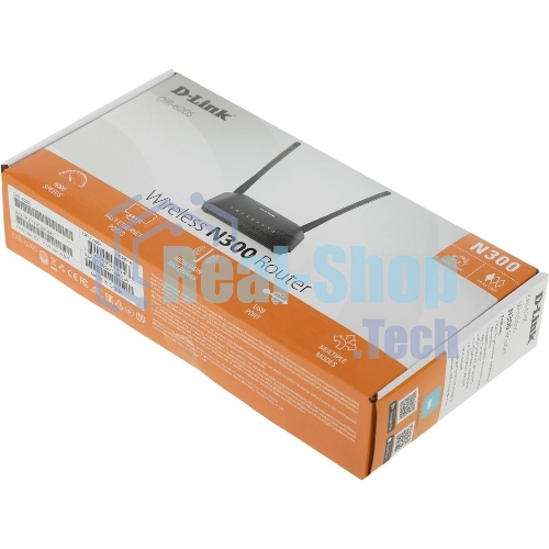 Роутер беспроводной D-Link DIR-620S/RU/B1A N300 черный