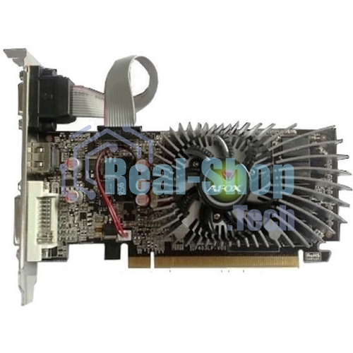 Видеокарта AFOX Geforce GT220 1Gb DDR3 128Bit DVI HDMI VGA LP Single Fan