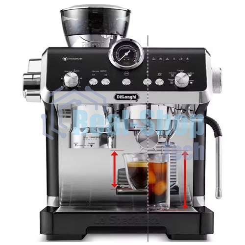 Кофеварка рожковая DELONGHI EC9555 ВК черный, исп. кофе - молотый/зерновой, 2 л, 1550 Вт, 19 Бар