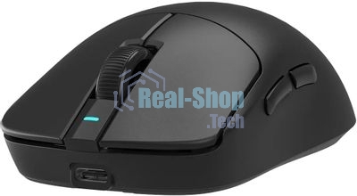 Мышь проводная/беспроводная A4TECH SG5 чёрный, 30000 dpi, USB Type-A, радиоканал, кнопки - 5
