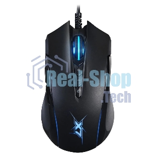 Мышь проводная A4Tech X89 черный, 2400 dpi, USB, кнопки - 8