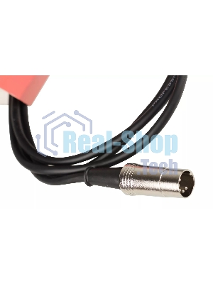 Кабель MIDI FORCE MCC-02/1.5MIDI DIN 5-pin - MIDI DIN 5-pin, высококачественный, диаметр 6 мм, для подключения синтезаторов, звуковых модулей и др. оборудования, профессиональные металлические разъемы, длина 1,5 м, черный
