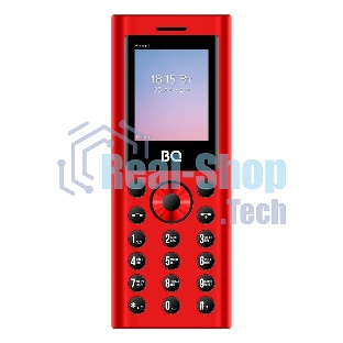 Мобильный телефон BQ 1858 Barrel красный/черный
