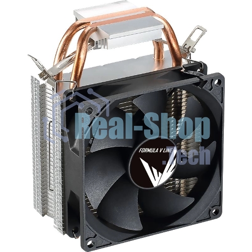 Устройство охлаждения (кулер) Aerocool Formula Ice Boid 2PSDB черный 90мм алюминий+медь 2100rpm 34db 4-pin 90W 135мм