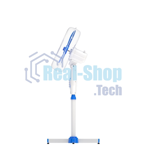 Вентилятор напольный Maxvi FS1645 white-blue