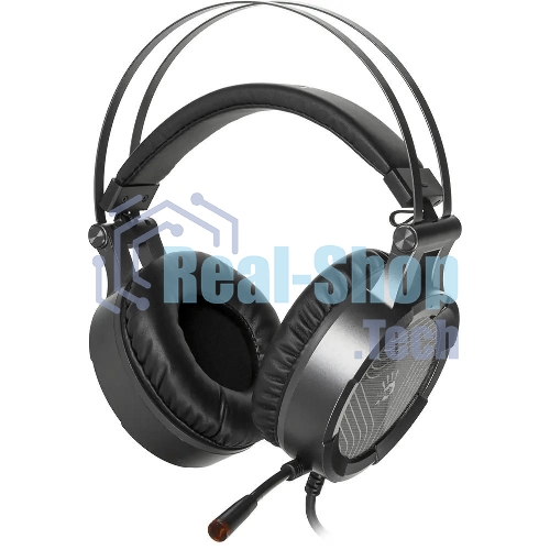 Гарнитура A4Tech Bloody G530 чёрный/серый, проводная, подсветка