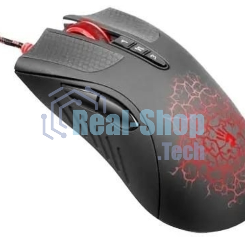 Мышь проводная A4Tech Bloody AL90 Blazing черный, 12000 dpi, USB, кнопки - 8